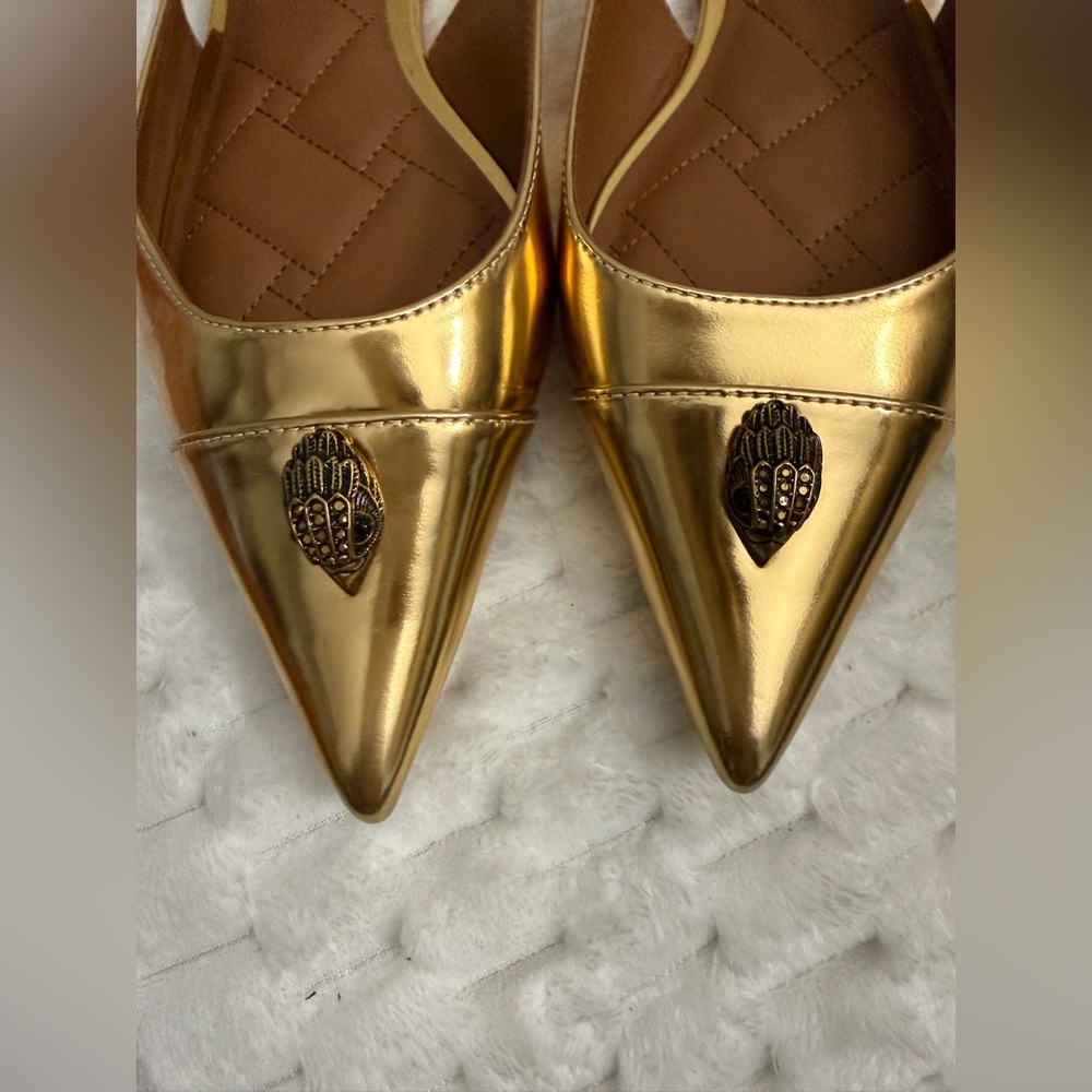 KURT GEIGER BELGRAVIA FLAT SLINGBACK SIZE:8.5 - Picture 3 of 7